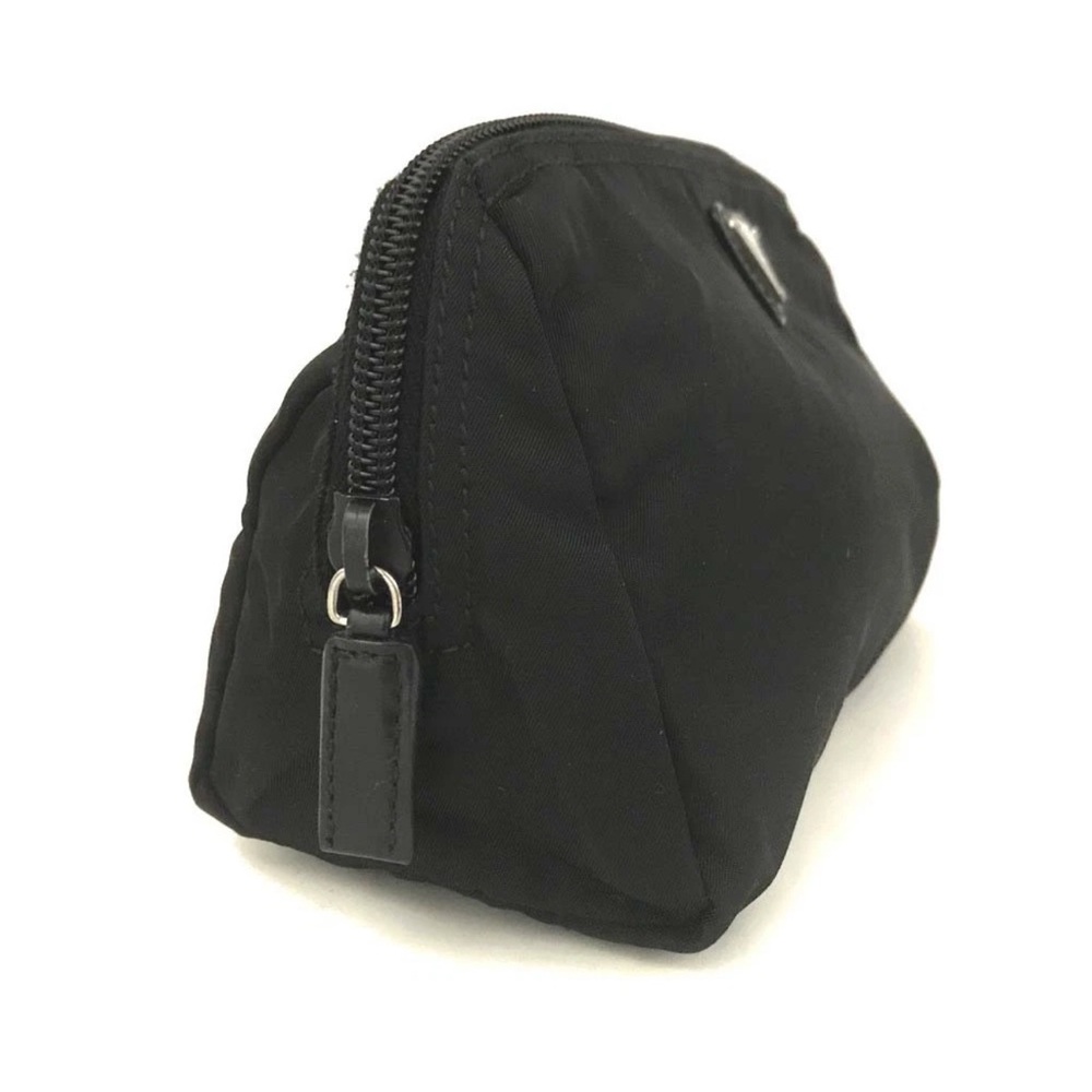 Rocky & Tala after USPS Drop Off DNB Prada Black Nylon Cosmetic Pouch - Picture 3 of 9
